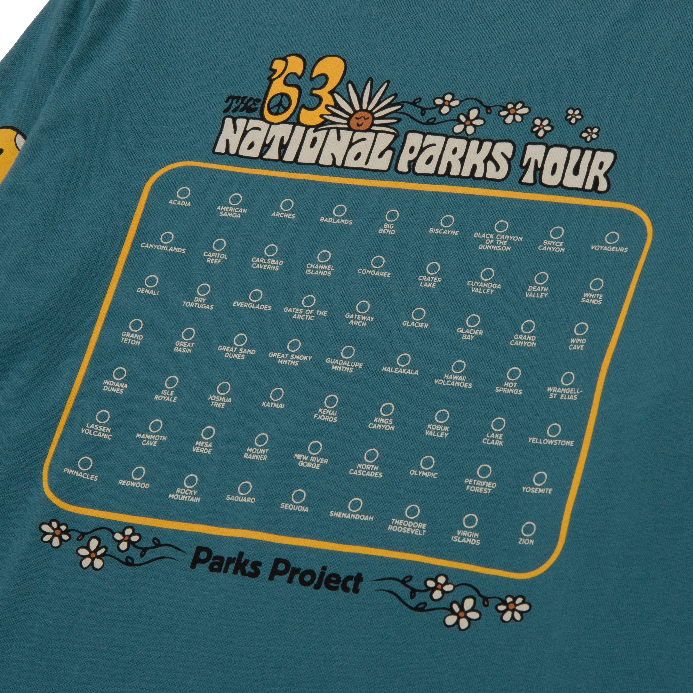 '63 National Parks Boxy Long Sleeve Tee