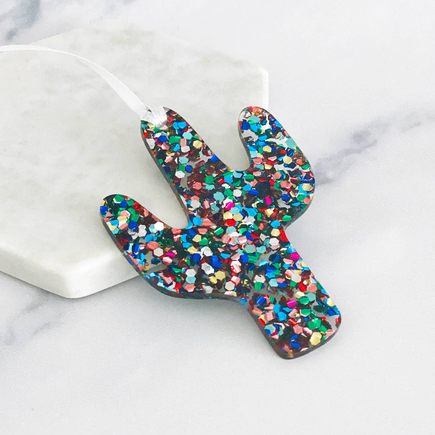 Acrylic Cactus Ornament