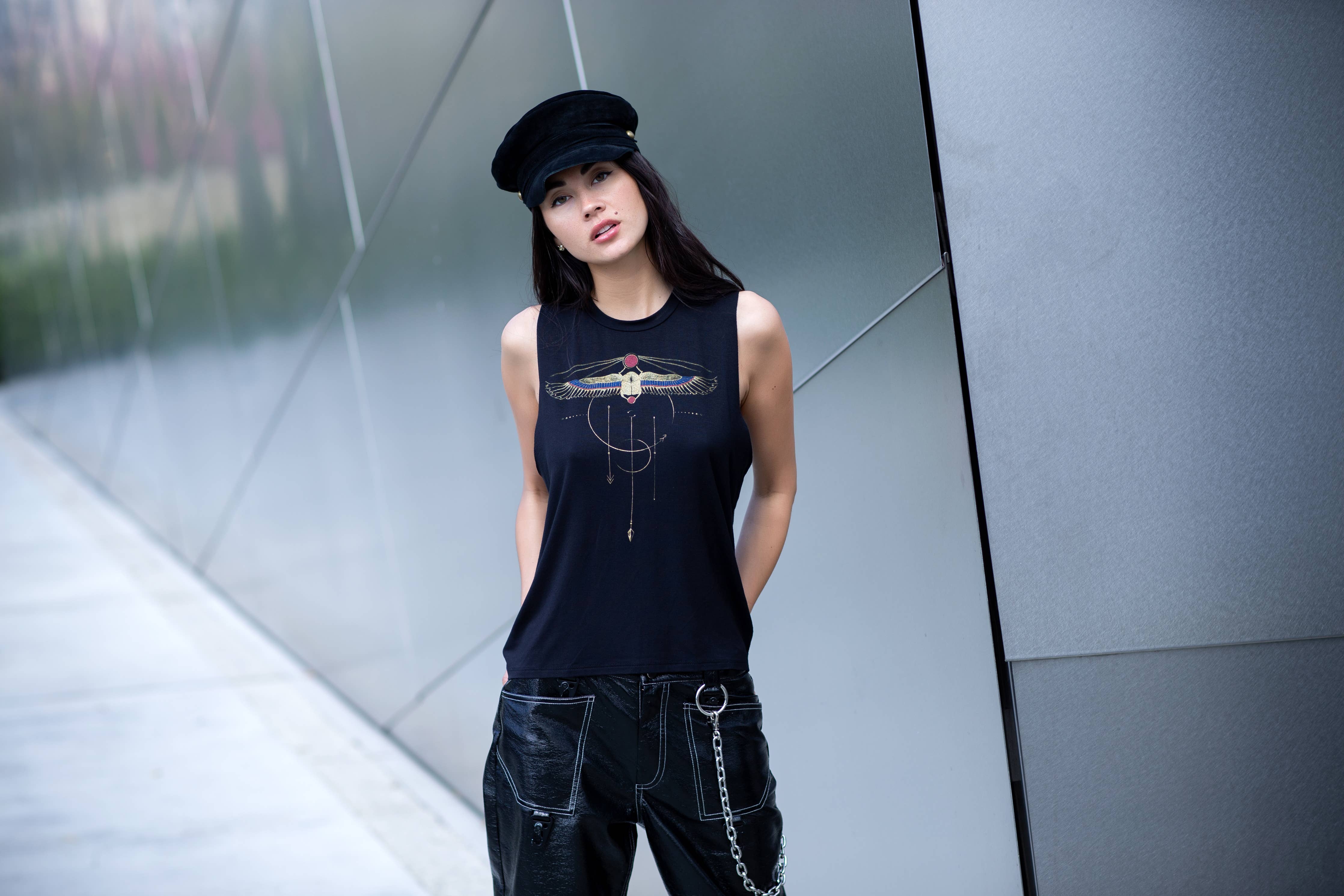 Scarab Sleeveless Top