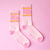 Cool Mom Organic Cotton Ribbed Crew Socks