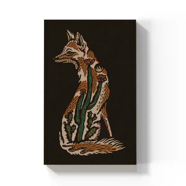 Coyote Mirage Kraft Layflat Notebook