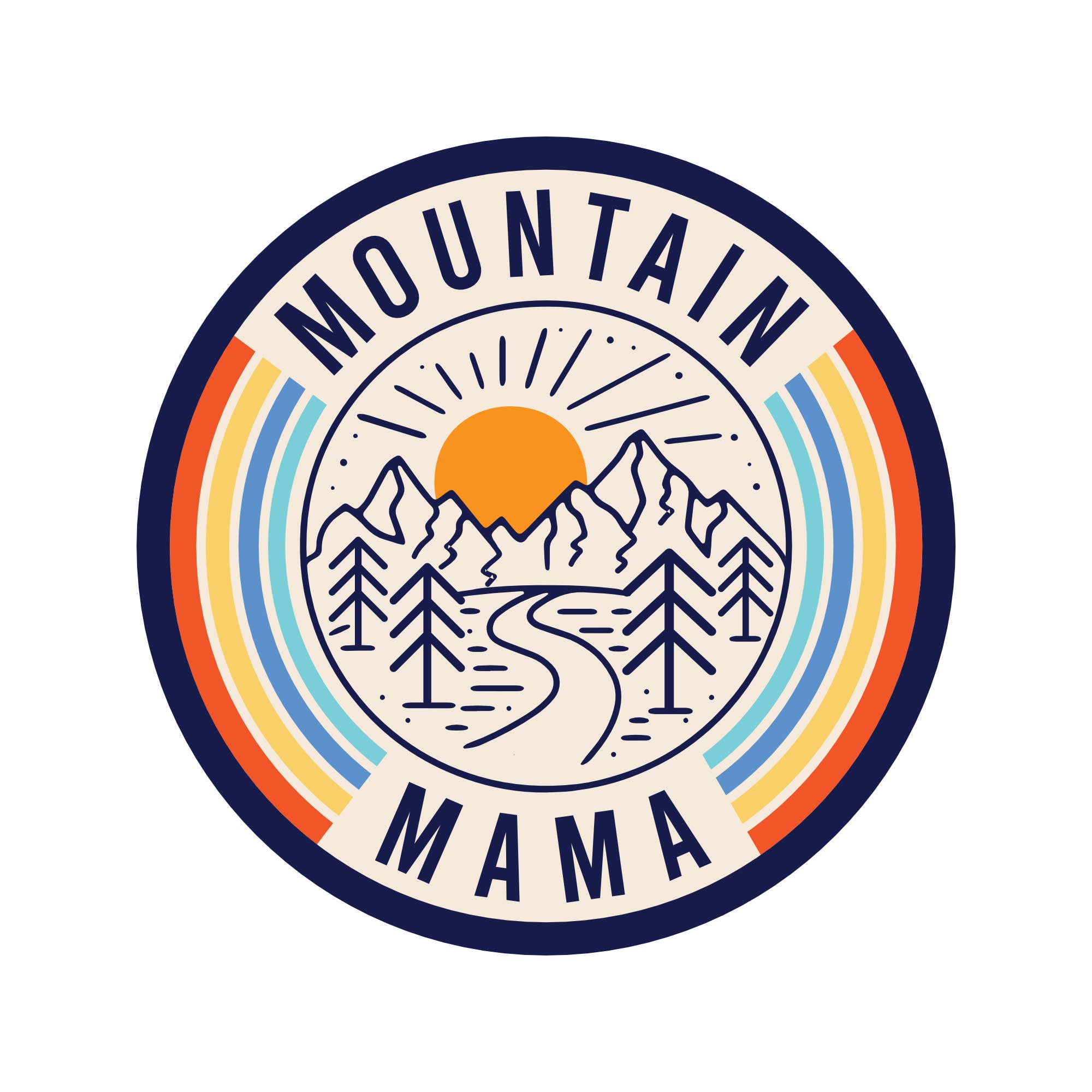 Mountain Mama Sticker