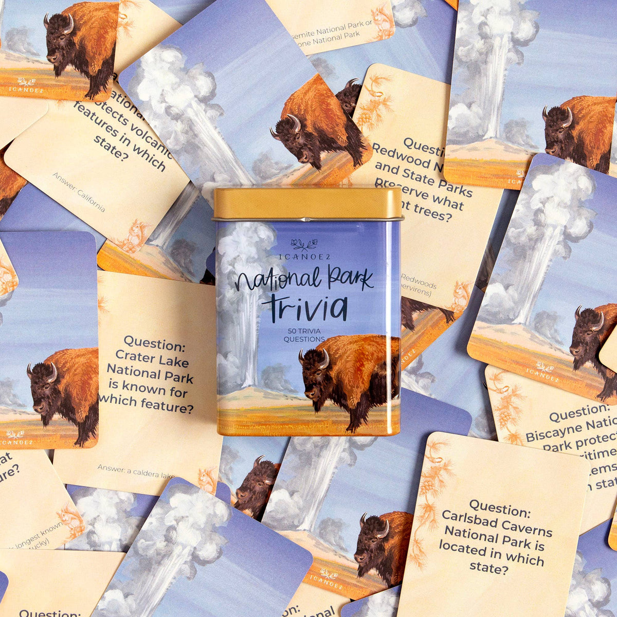 National Parks Trivia Card Game