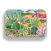 Colorful Desert Wood Magnet