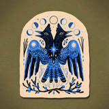 Steller's Jay Bird Sticker