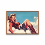 Chase Dreams Not Cowboys Art Print