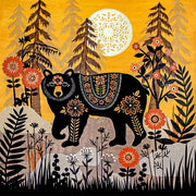 The Fortune Telling Observer - 8 x 8 Cut Paper Art Print