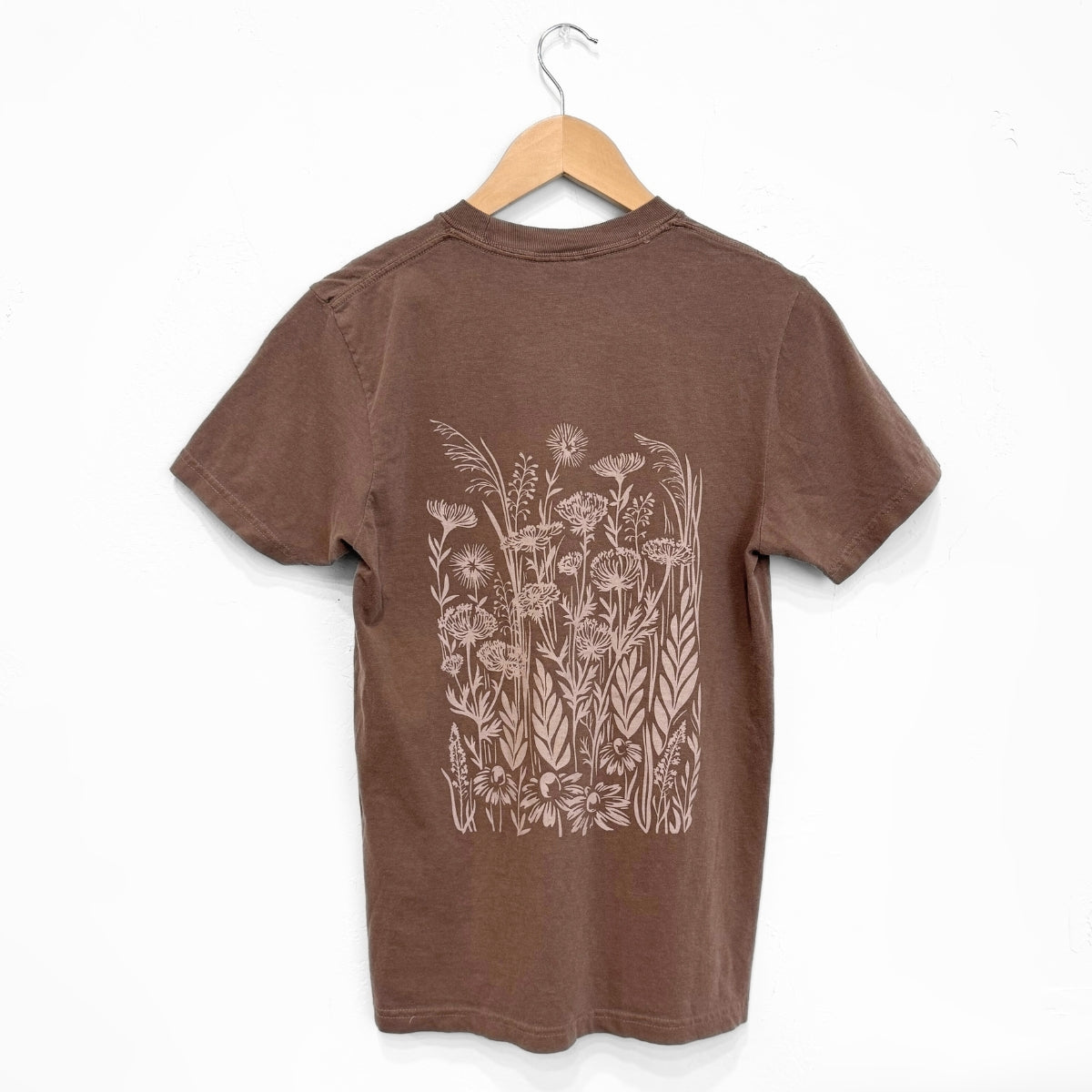 Wild Field Unisex Tee - Espresso