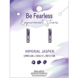 Be Fearless Jasper Earrings
