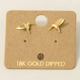 Hummingbird Stud Earrings
