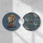 Boot Scootin' Car Coasters