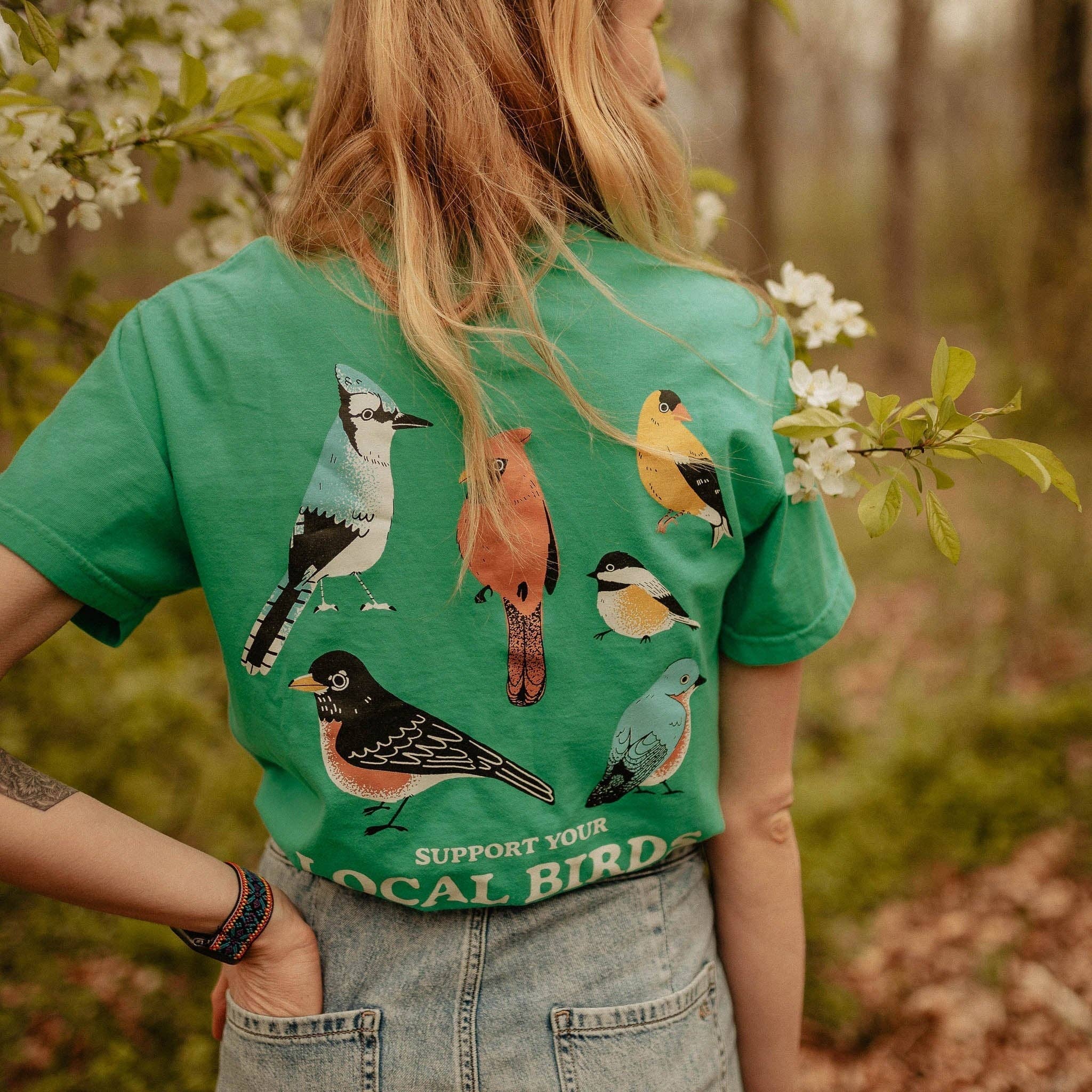 Support Your Local Birds Tee
