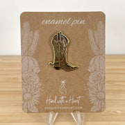 Cowboy Boot Enamel Pin