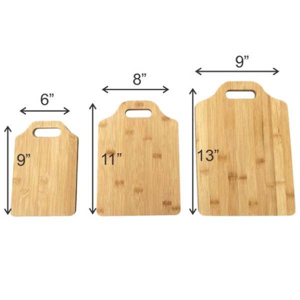 Cactus Desert Design Bamboo Cutting Board