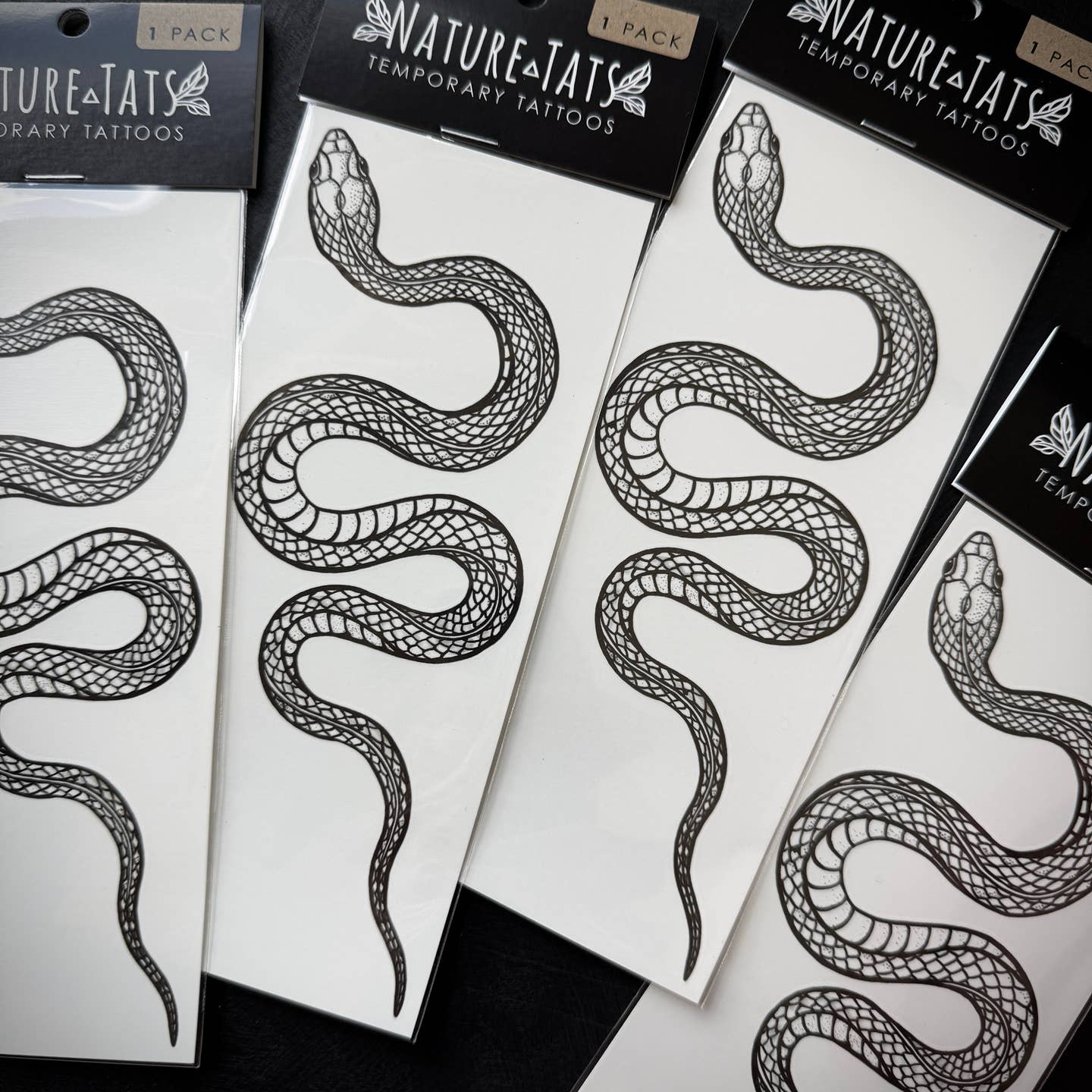Garden Snake Temporary Tattoo