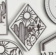 Diamond Desert Magnet