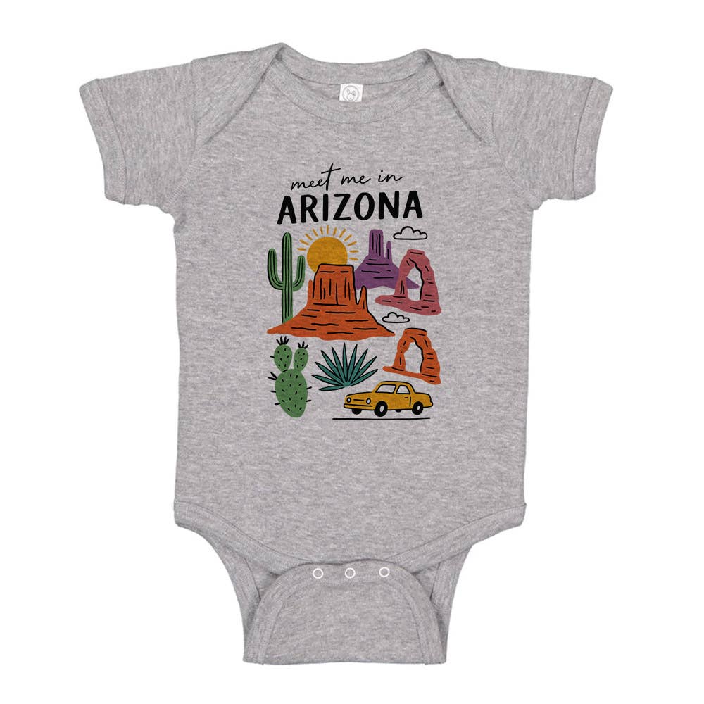 Meet Me in Arizona Baby Bodysuit