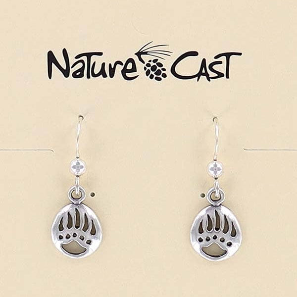 Bear Claw Dangle Earrings