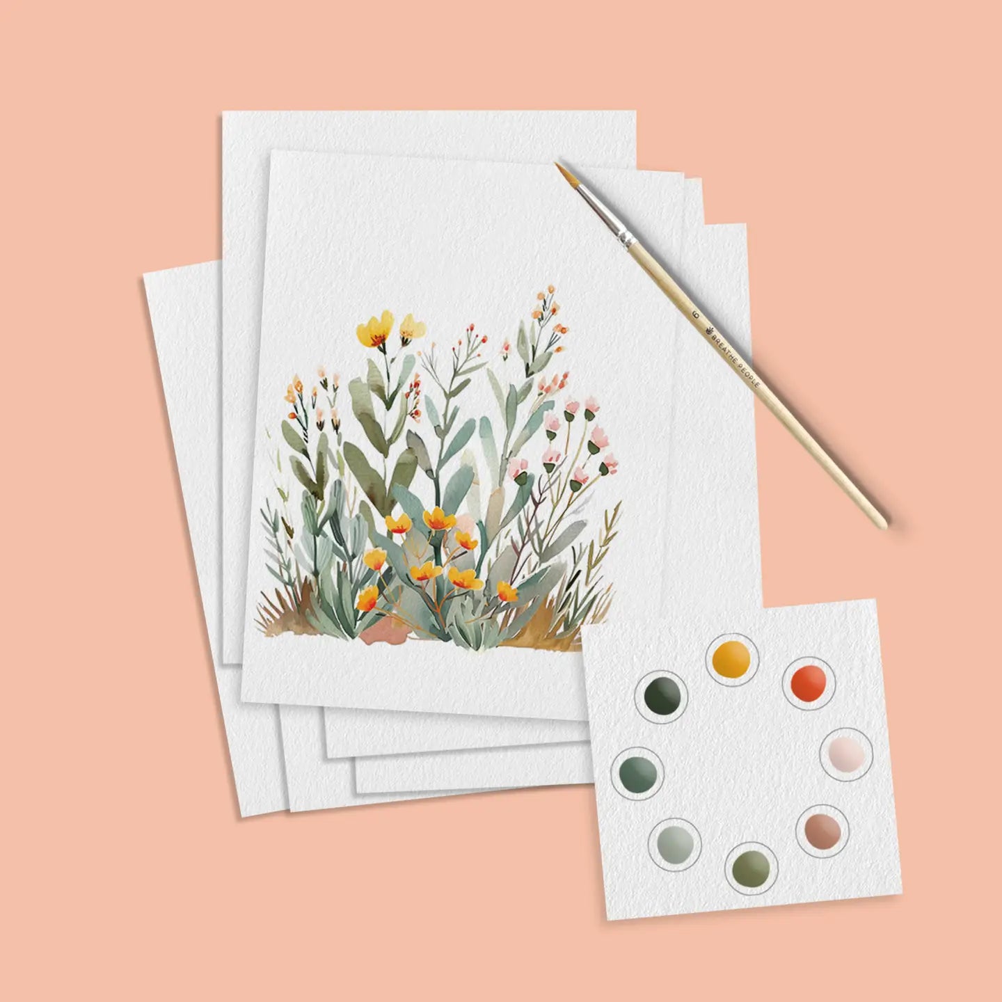 Desert Blooms All-In-One Watercolor