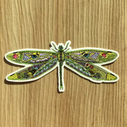 Mosaic Dragonfly Sticker