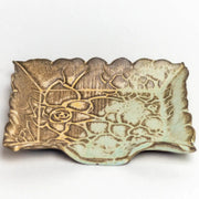 Succulent Ceramic Soap Tray