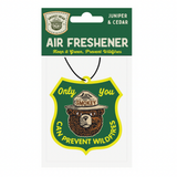 Smokey Bear Juniper & Cedar Air Freshener