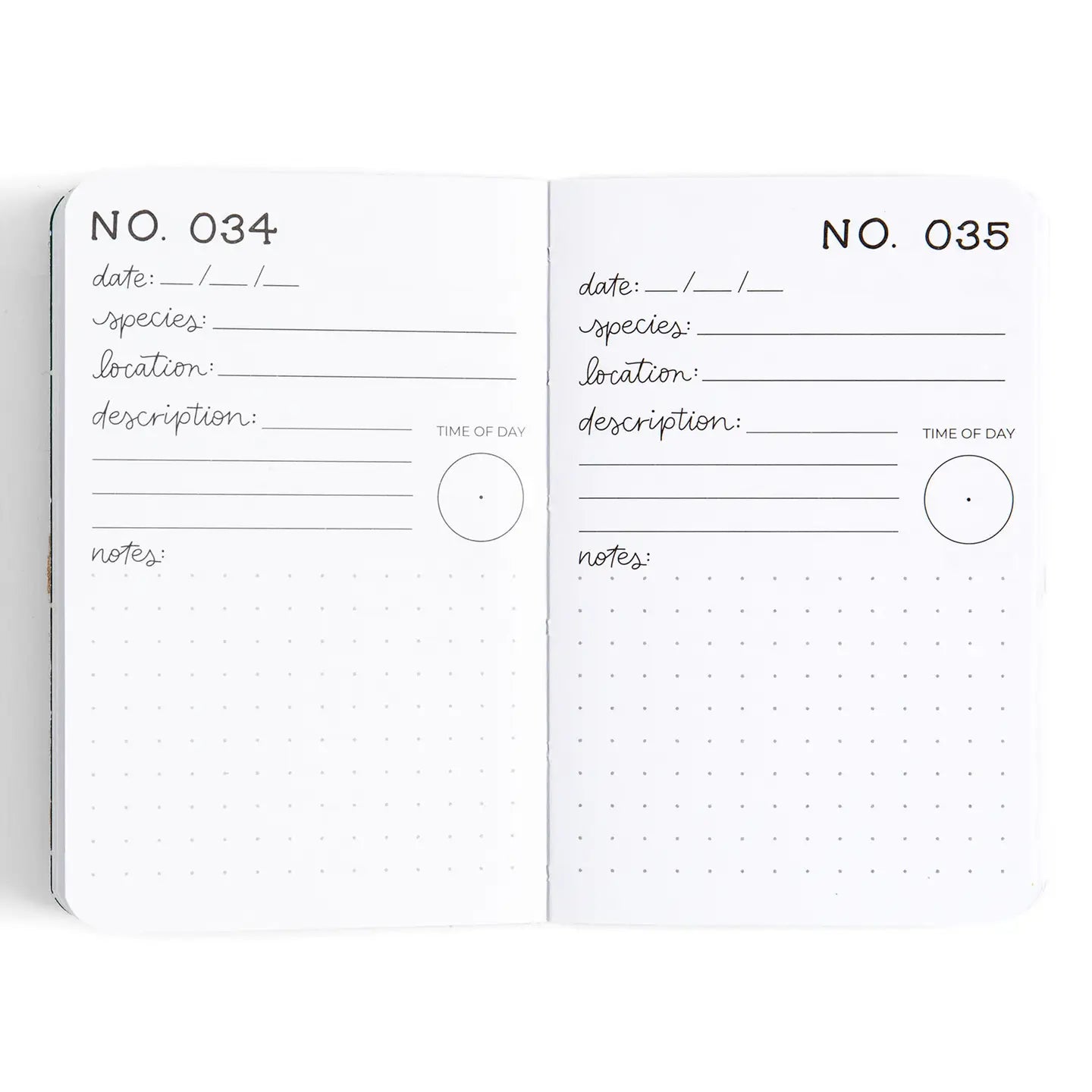 One Hundred Birds Journal