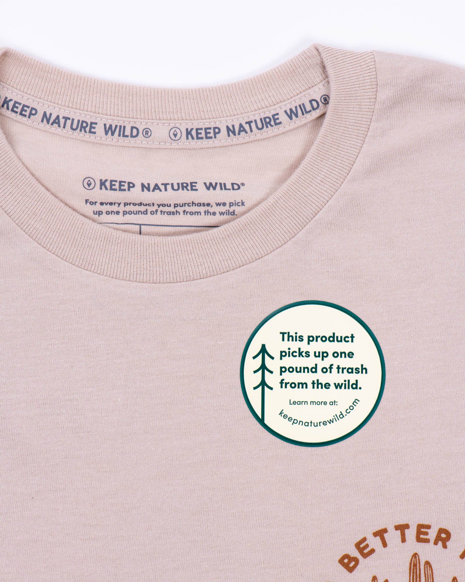 Better in the Desert Unisex Tee - Heather Tan
