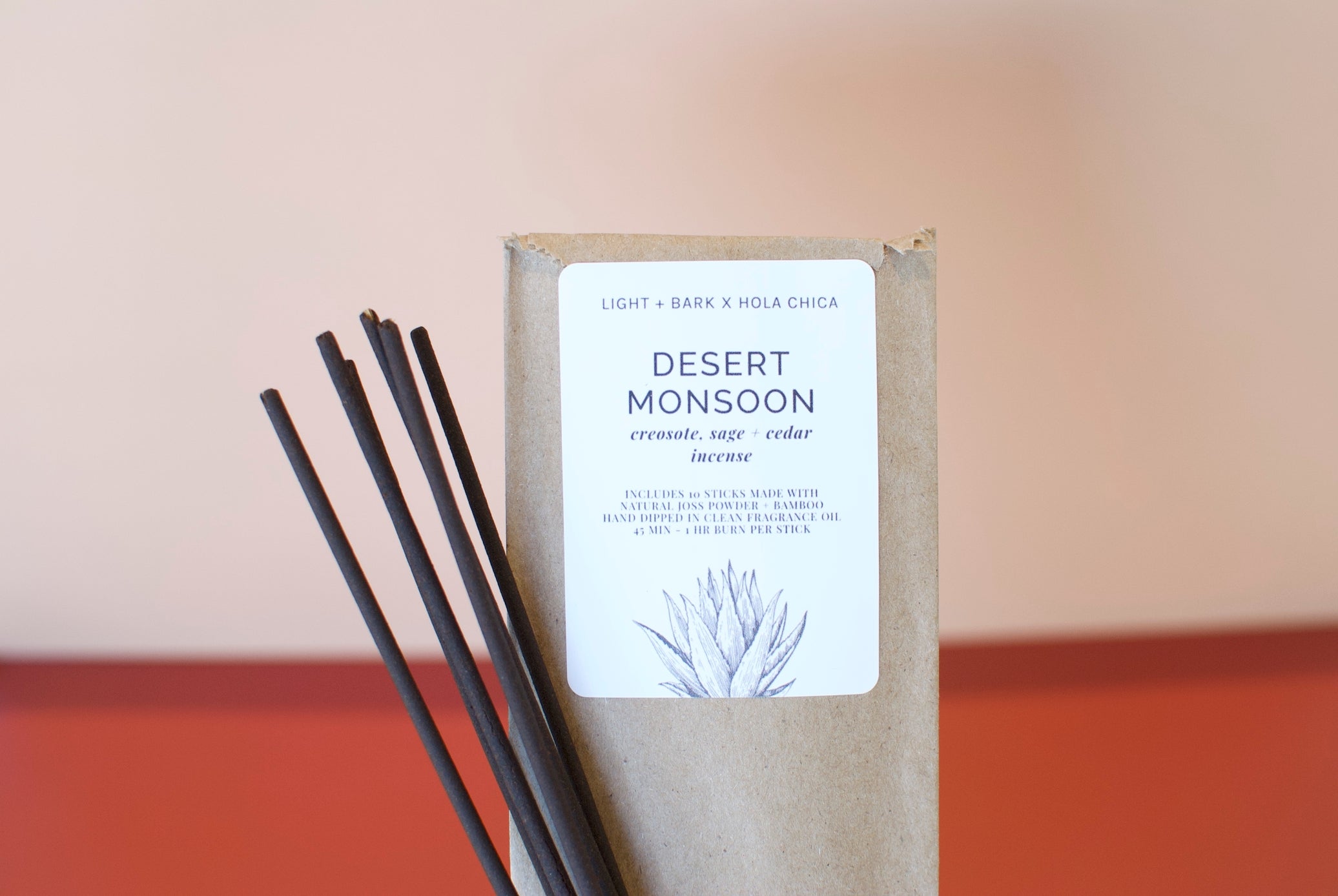 Hand-Dipped Arizona Incense - Desert Monsoon Rain Scent