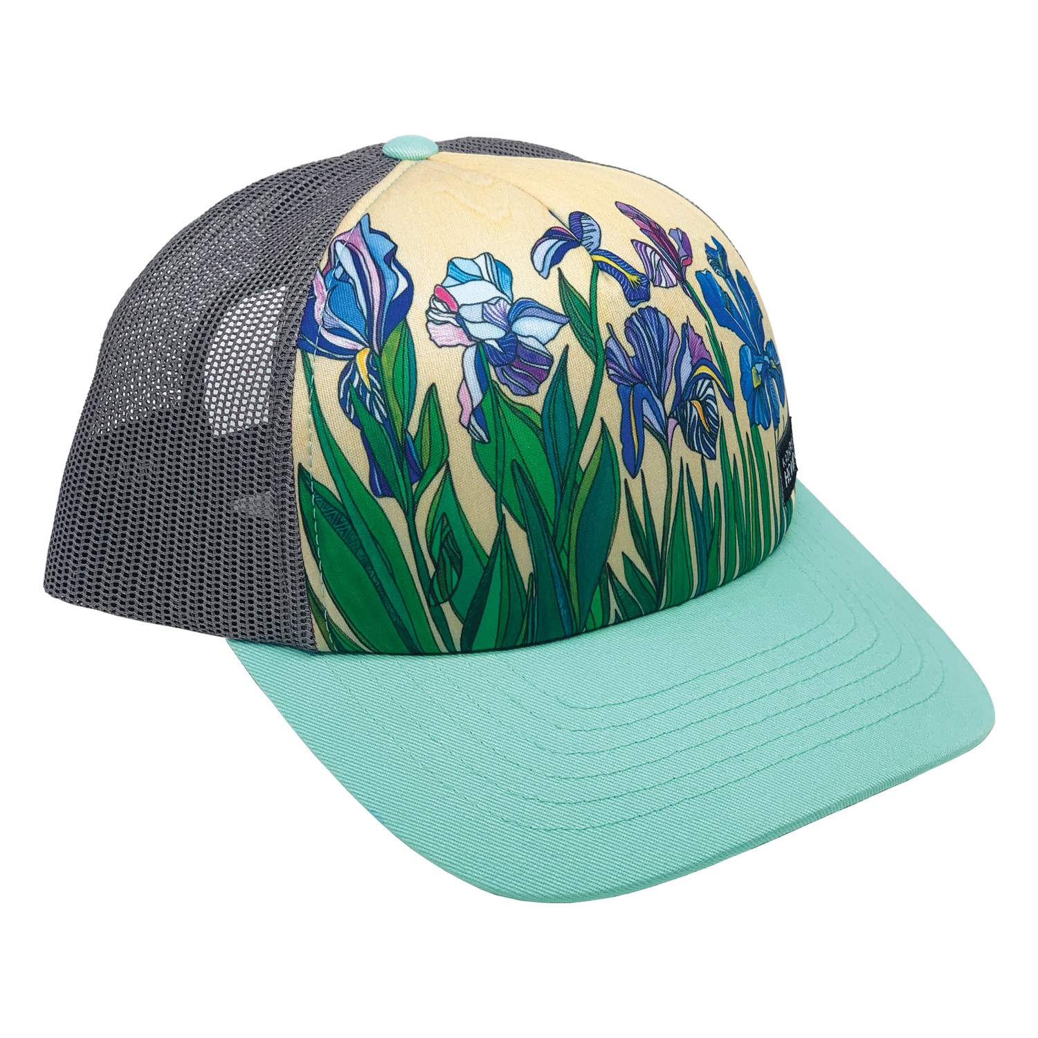 Iris Flowers Trucker Hat