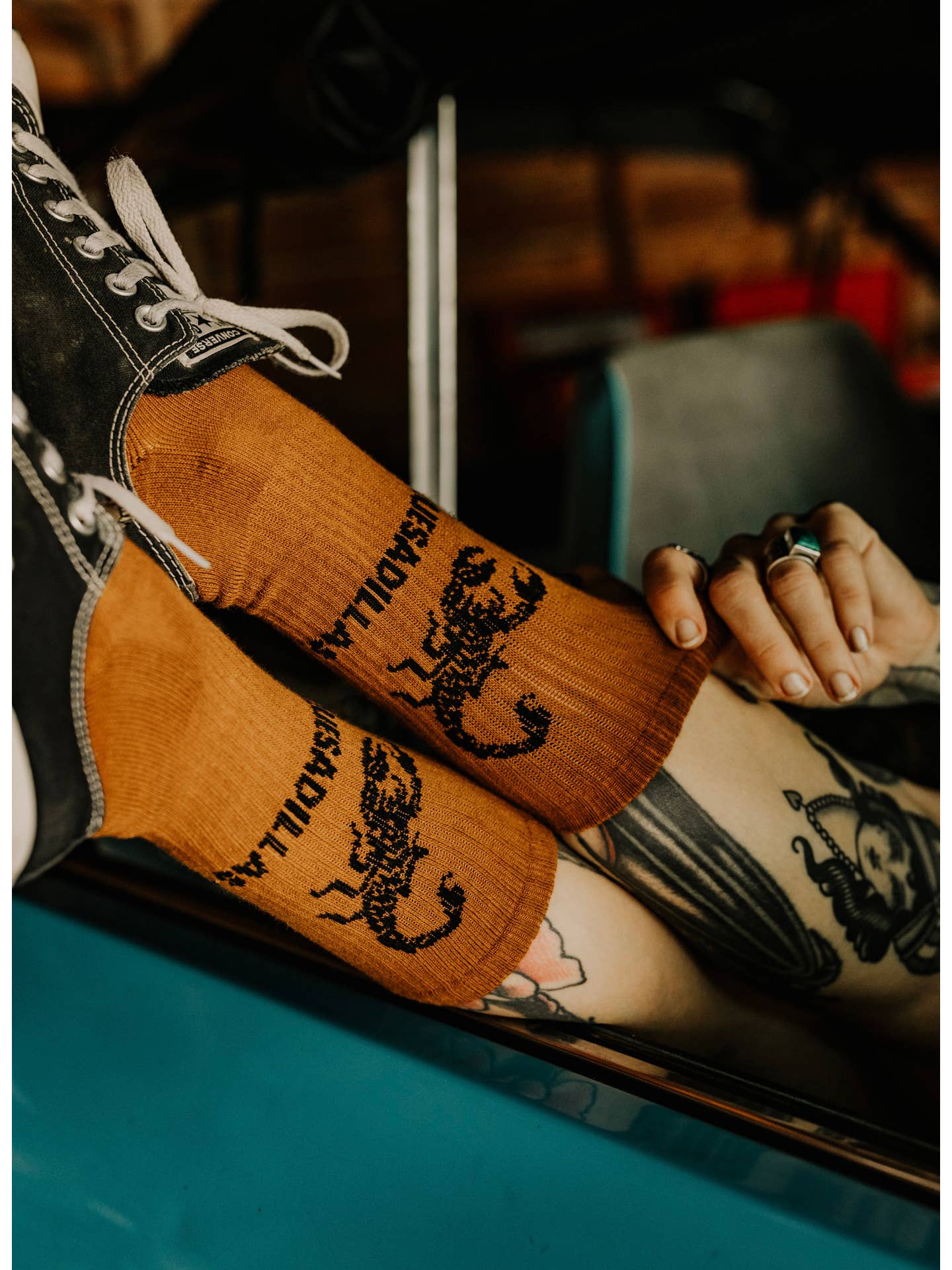 Quesadillas Scorpion Crew Socks