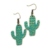 Saguaro Cactus Horizon Earrings