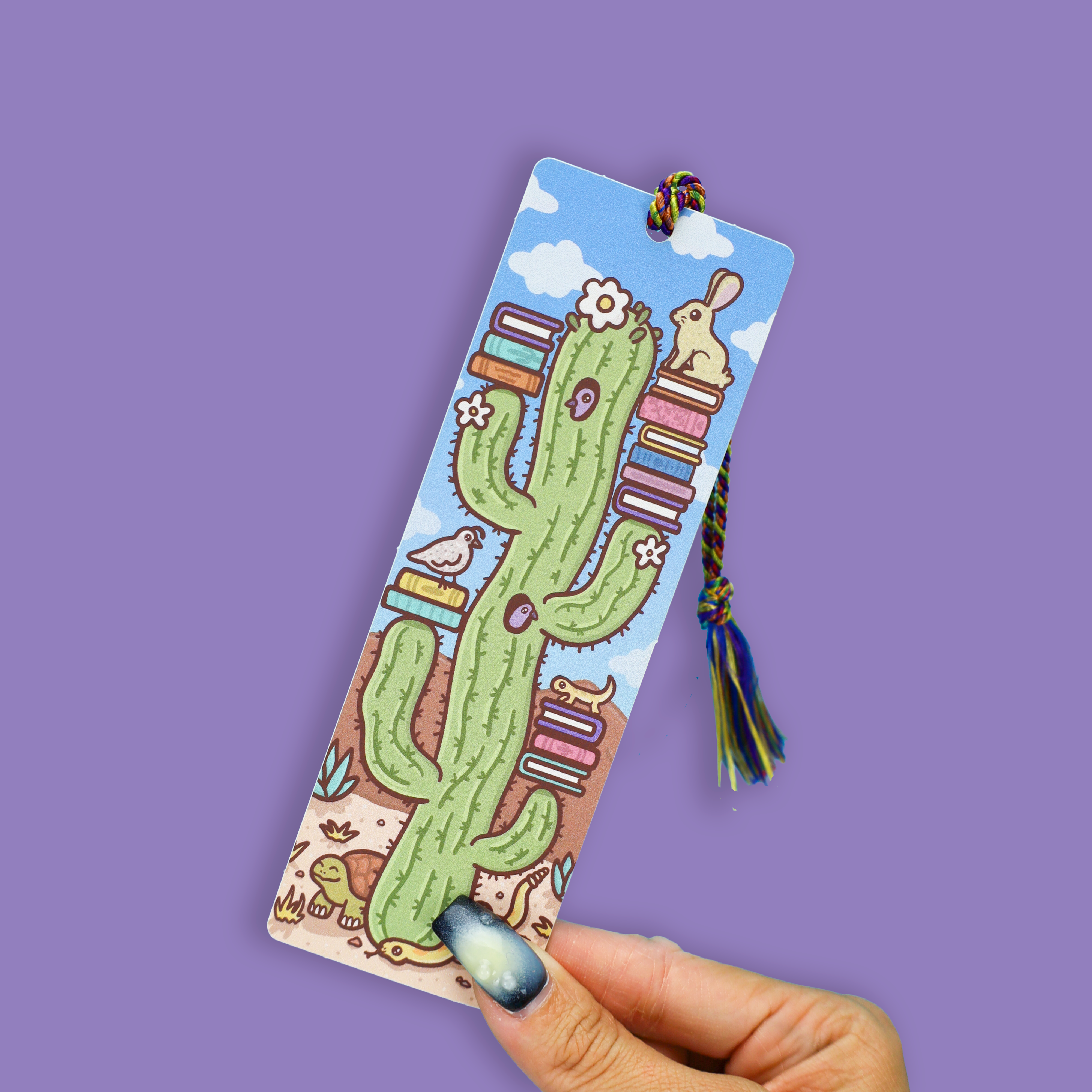 Saguaro Hotel Bookmark Tassel Bookmark