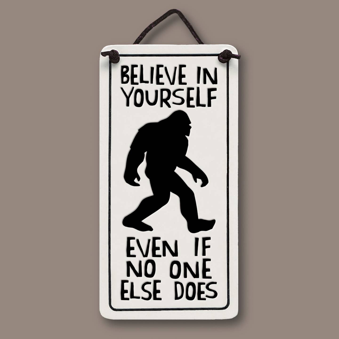 Believe in Yourself Ceramic Wall Art