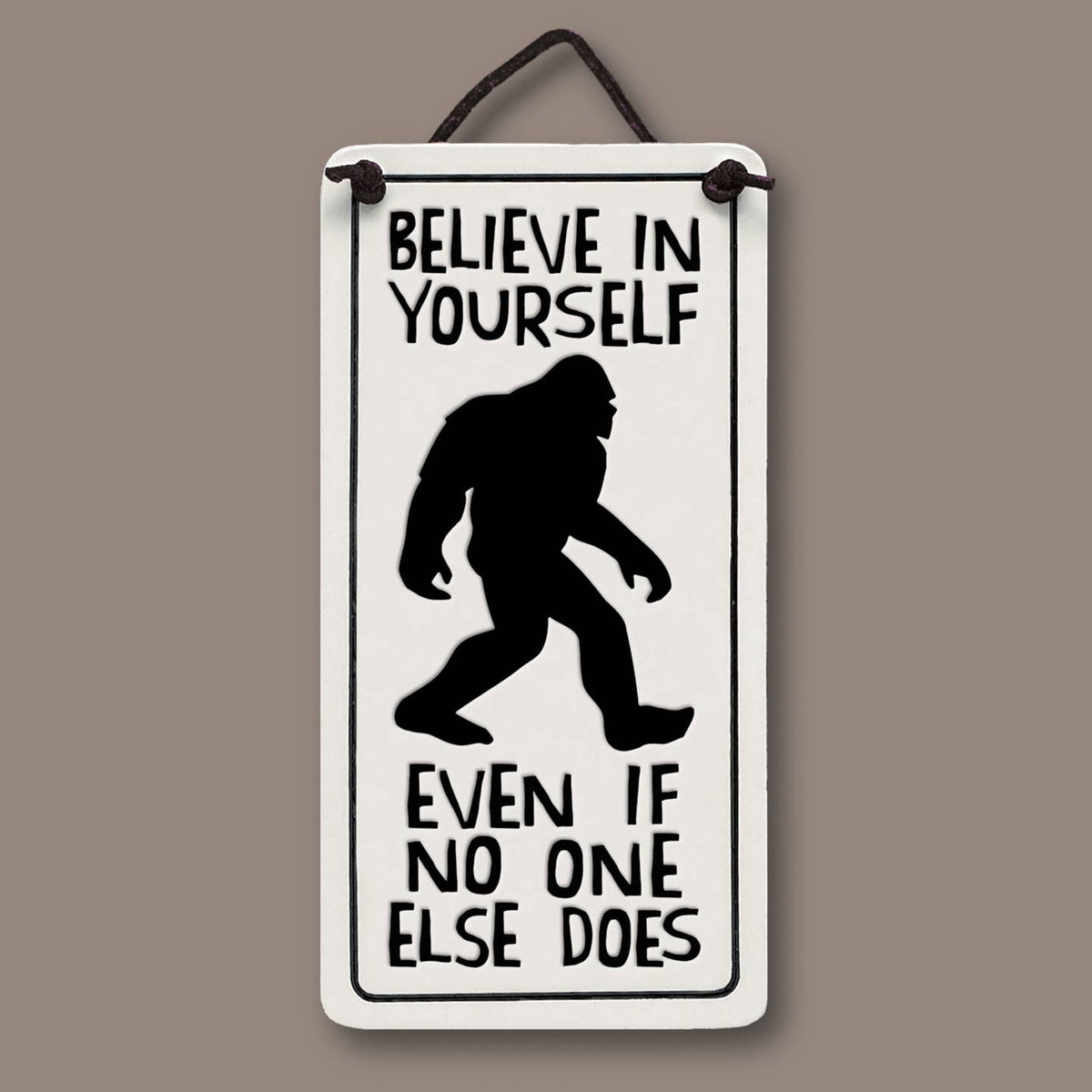 Believe in Yourself Ceramic Wall Art