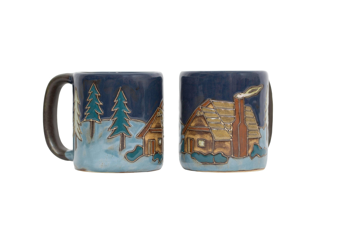 Mara Stoneware Cabin Mug