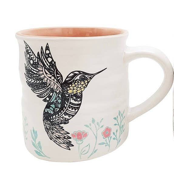 Hummingbird Ink-Design Ceramic Mug