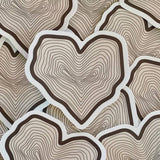 Tree Heart Nature Sticker