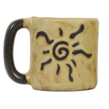 Sunburst Round Stoneware Mug