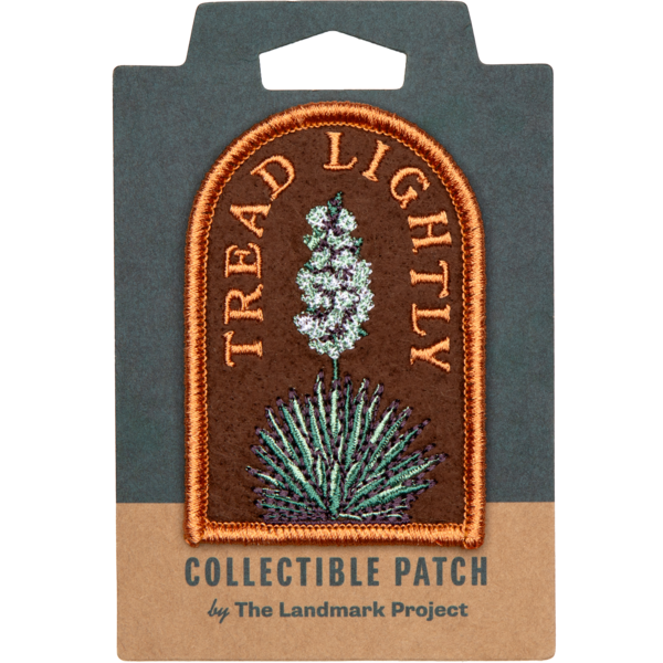 Tread Lightly Embroidered Patch