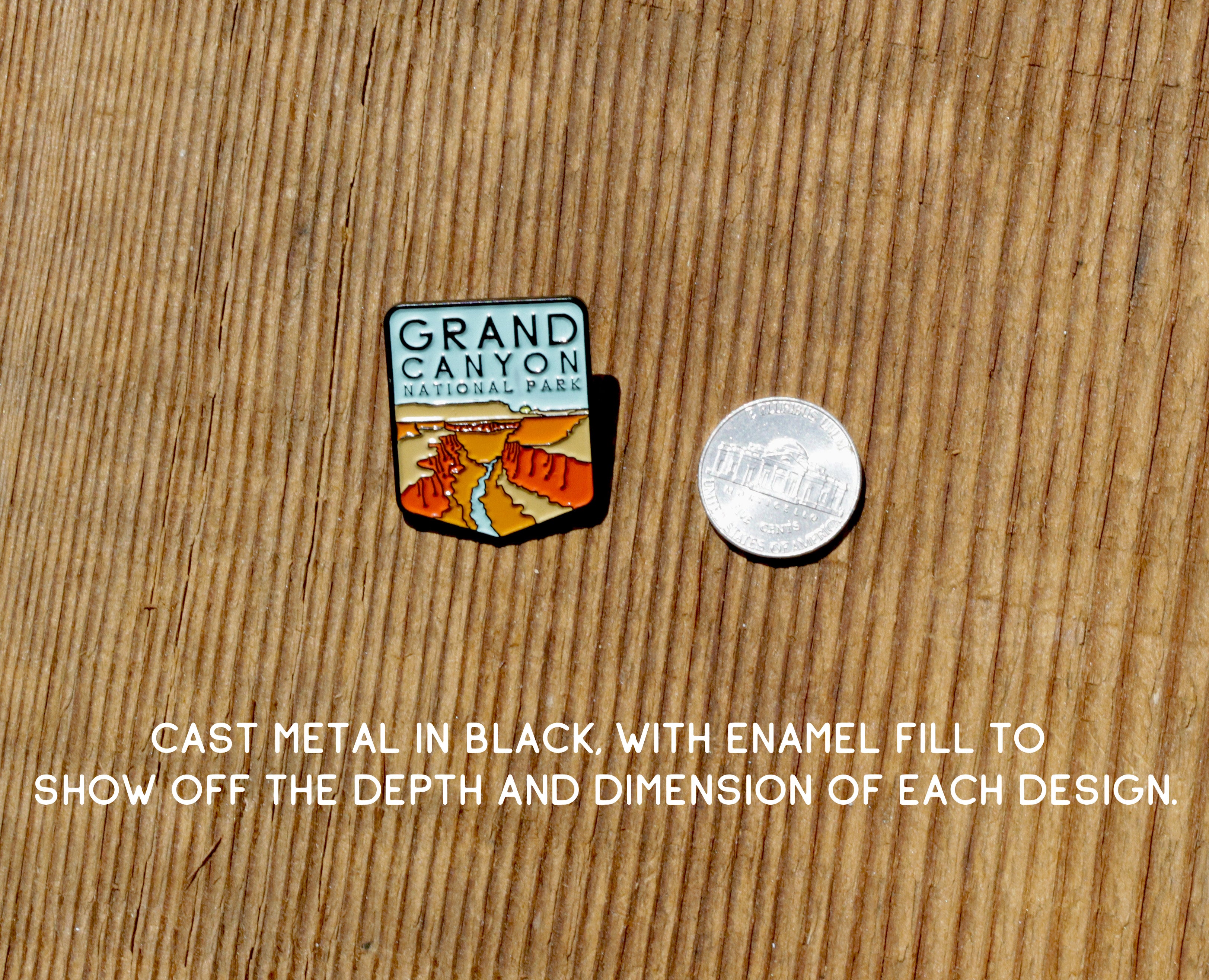 Grand Canyon Enamel Pin