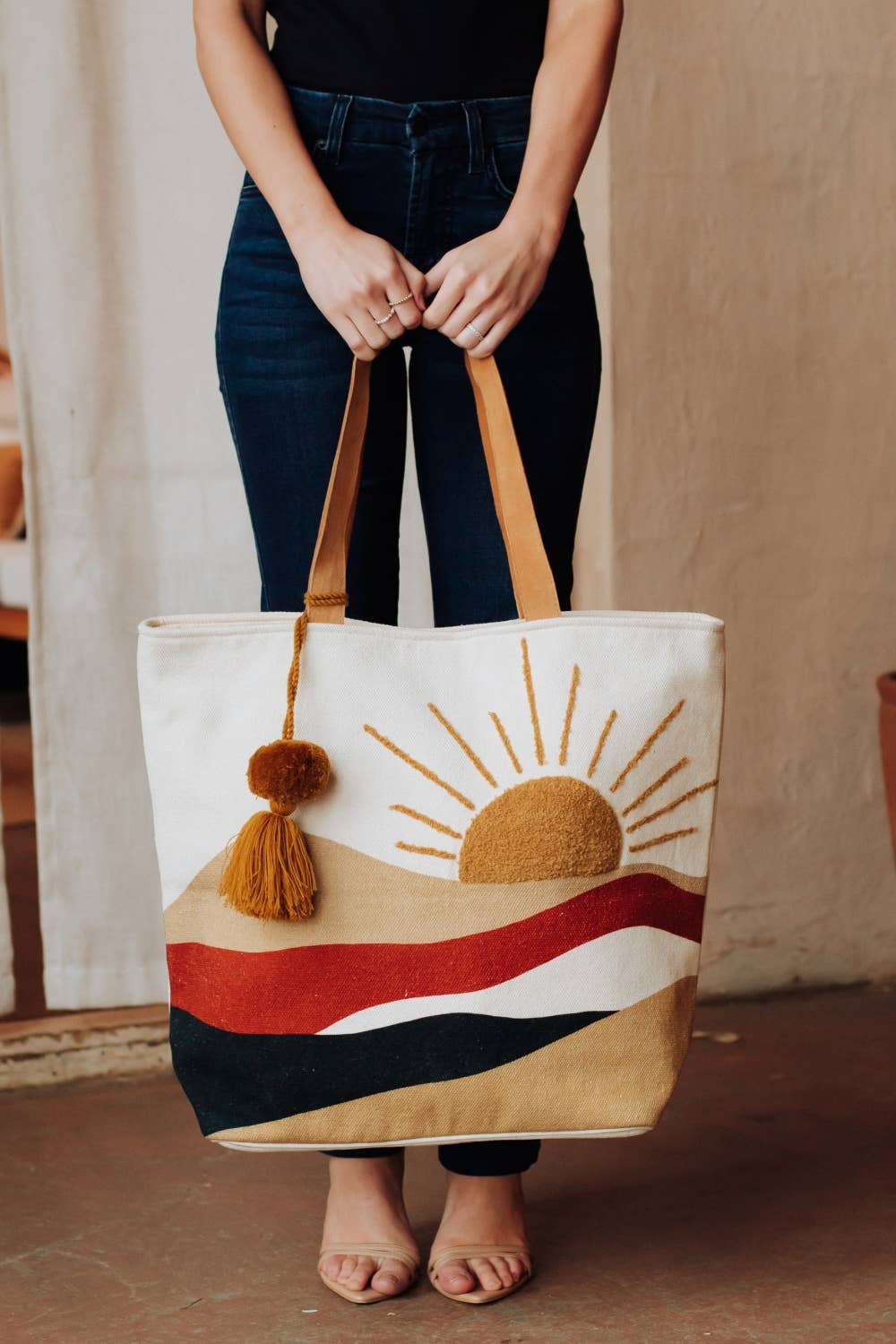 Sunrise Scene Tote