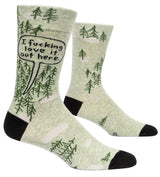Fucking Love It Out Here Men's Socks
