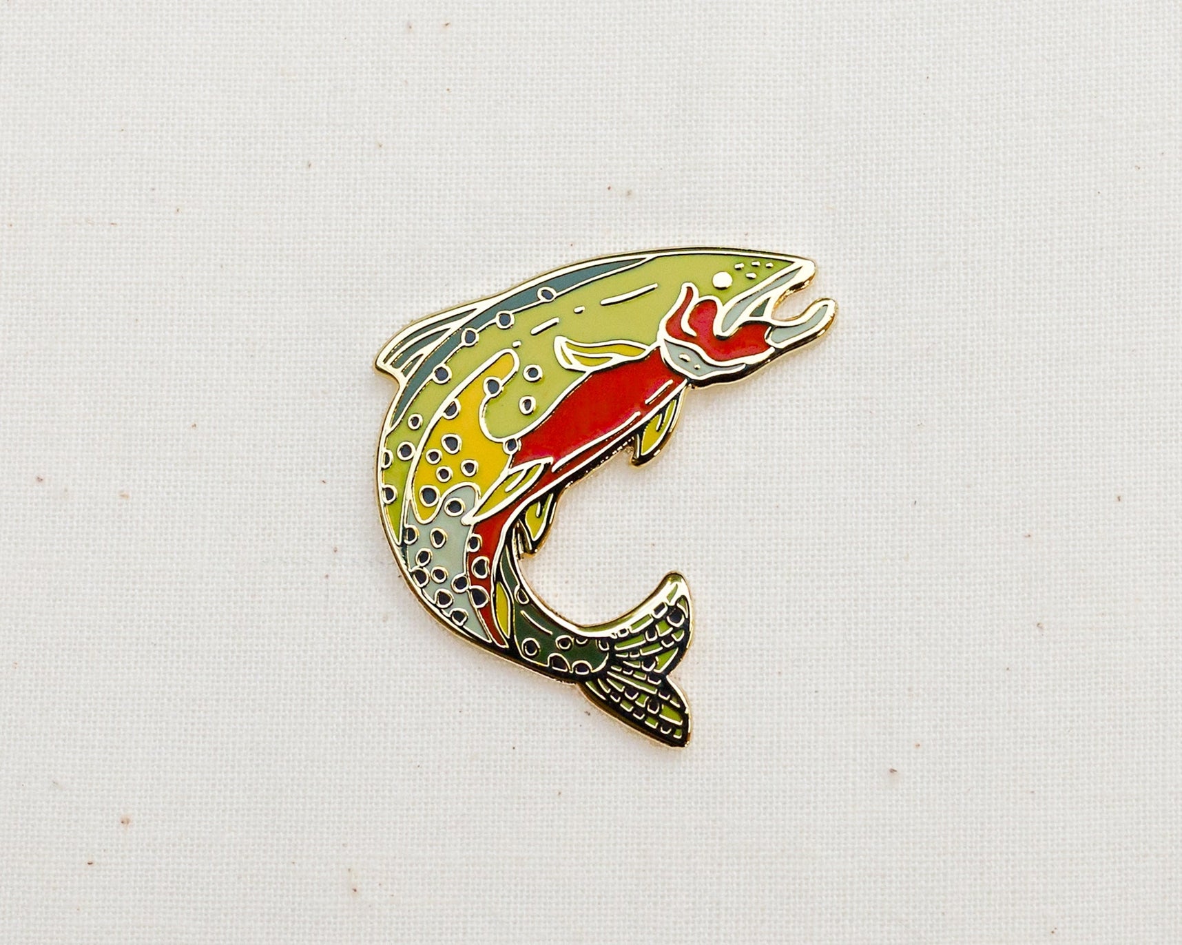 Cutthroat Trout Enamel Pin