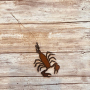 Scorpion Rustic Ornament