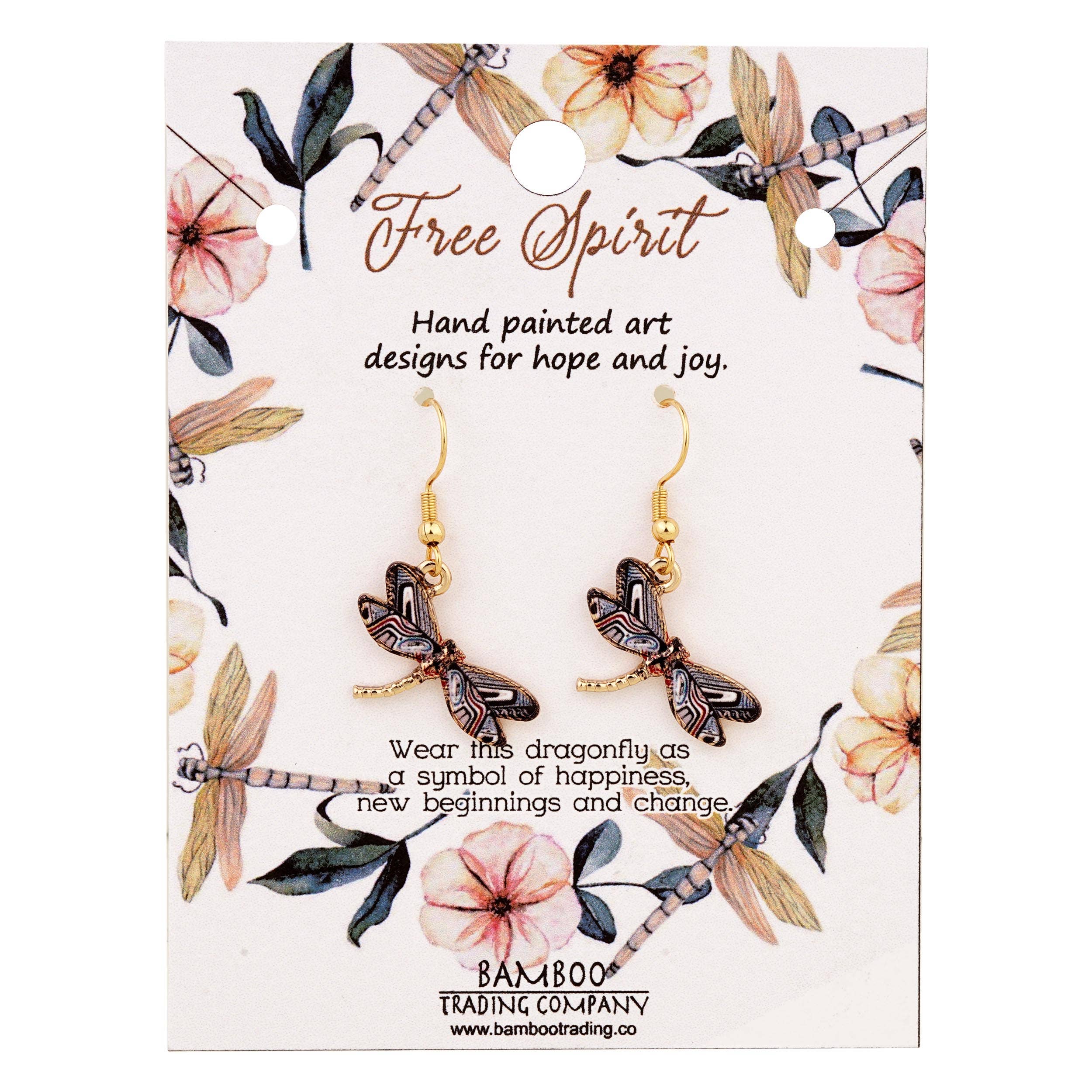 Free Spirit Dragonfly Earrings 