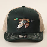 Flying Mallard Embroidered Trucker Hat