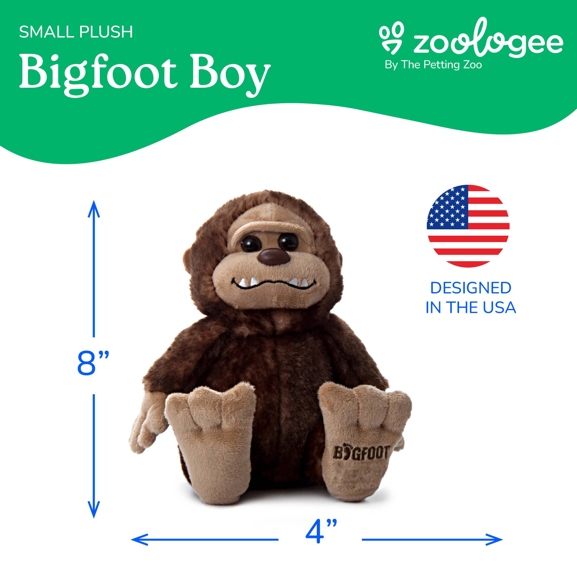 Wild Onez Small Bigfoot 8"