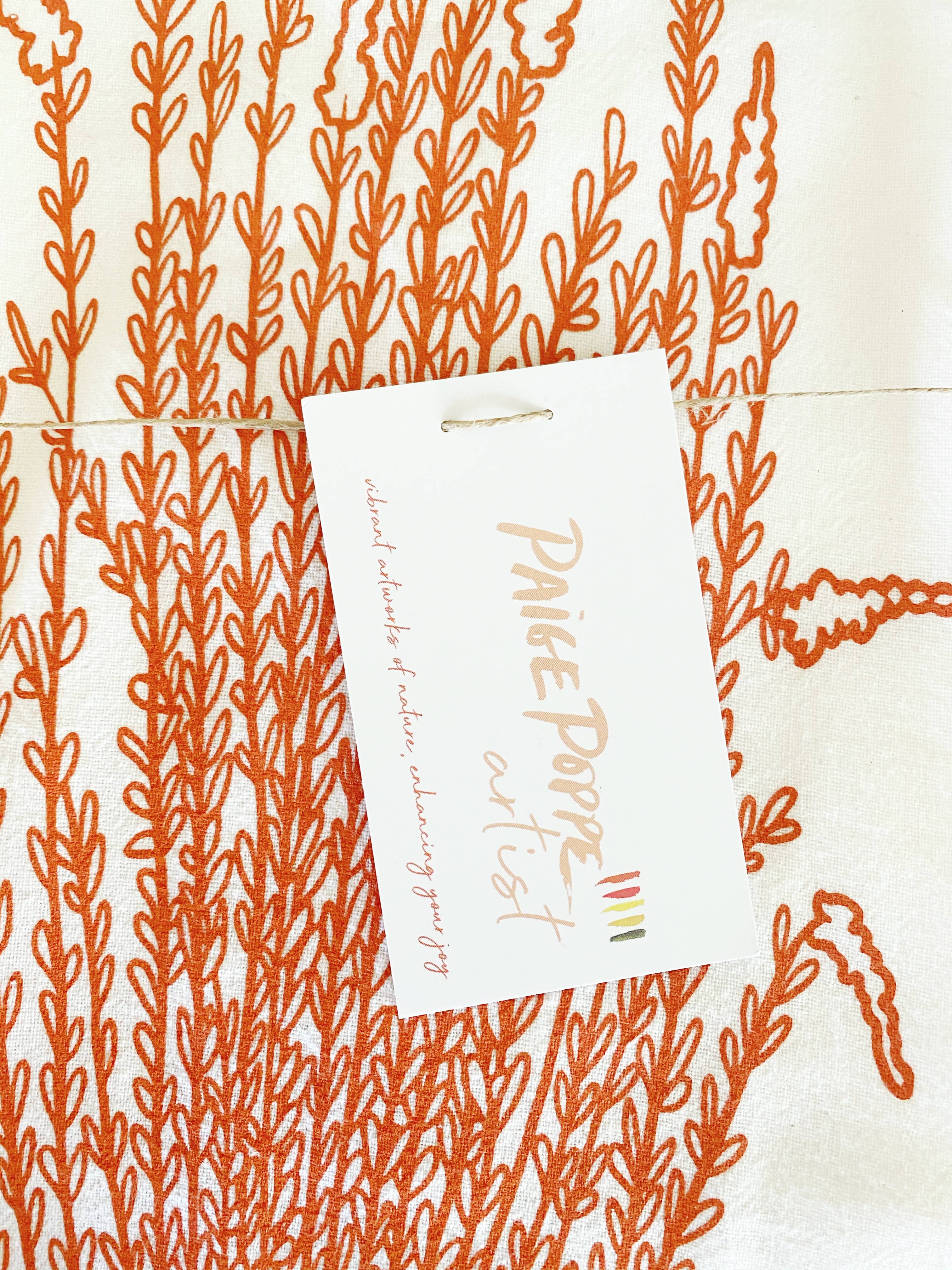 Ocotillo Rising Tea Towel