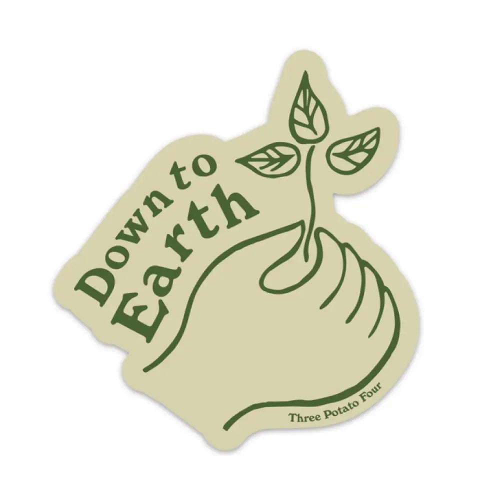 Down to Earth Bumper Magnet